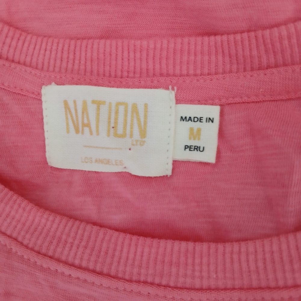 Nation Ltd Elliot Ruffle‎ Dress In Pink - Picture 9 of 12